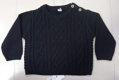 Kinds cabel Knit with round neck