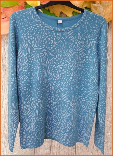Print With Round Neck