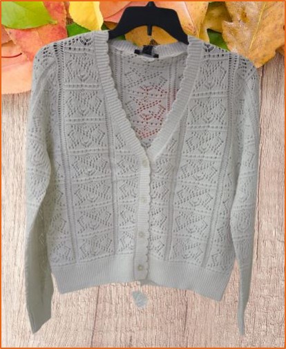 V-Neck With Cardigan